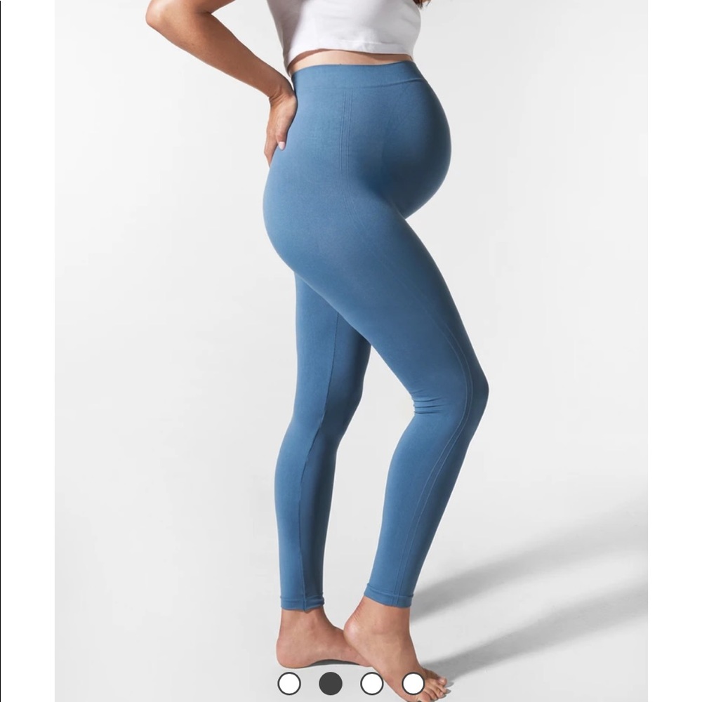 BLANQI Blue Maternity Leggings